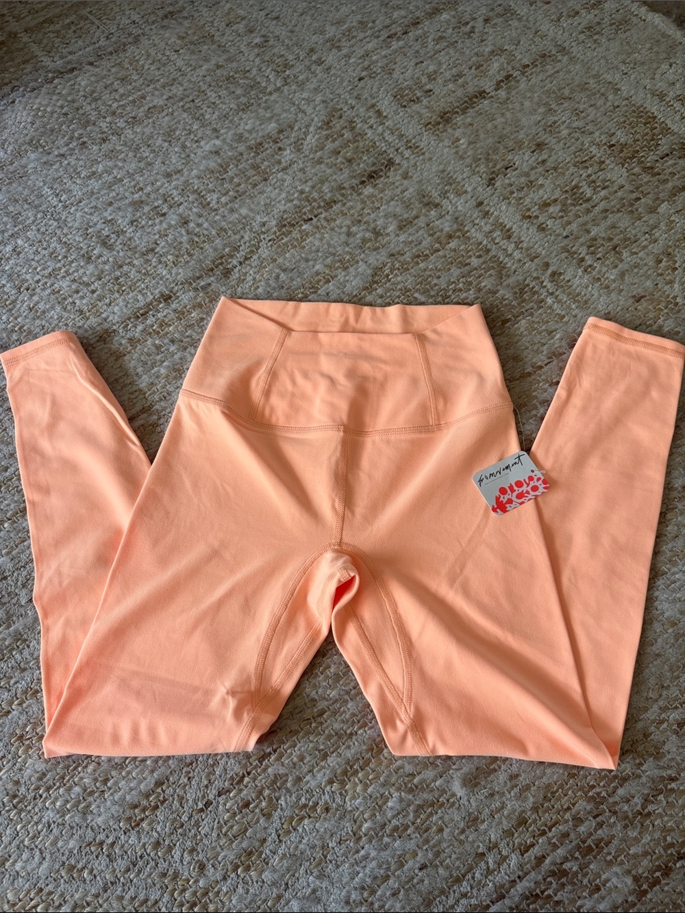 FP Movement by Free People Peach High-Waist Leggings